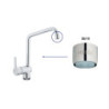 AIREADOR NEOPERL PERLATOR HI 1.0 GPM (M22x1) HONEYCOMB PCA