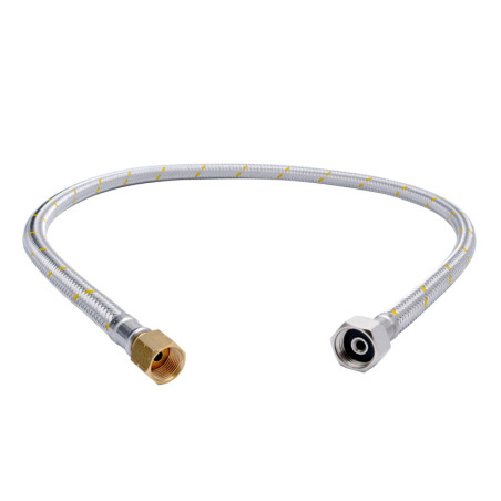 FLEXIBLE GAS HI-HI 1/2X3/8"IZQ 100CM